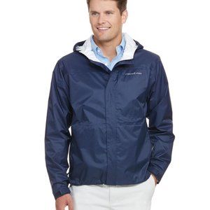 Vineyard Vines Beacon Full-Zip Lightweight Men's Rain Jacket - Size XXL - NEW